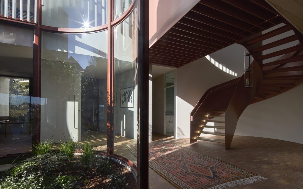 Central courtyard & staircase