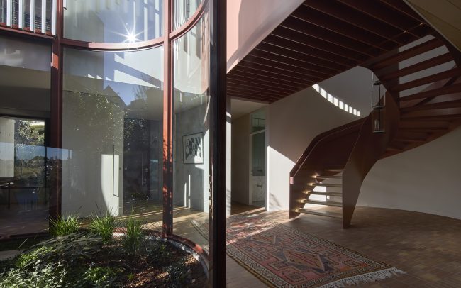 Central courtyard & staircase