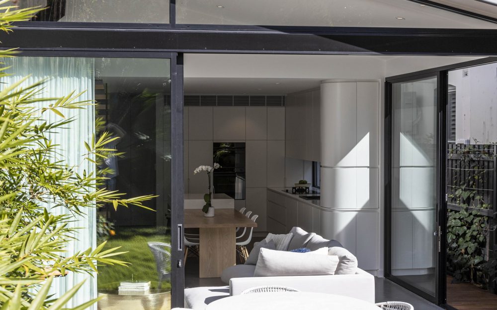 The rear addition