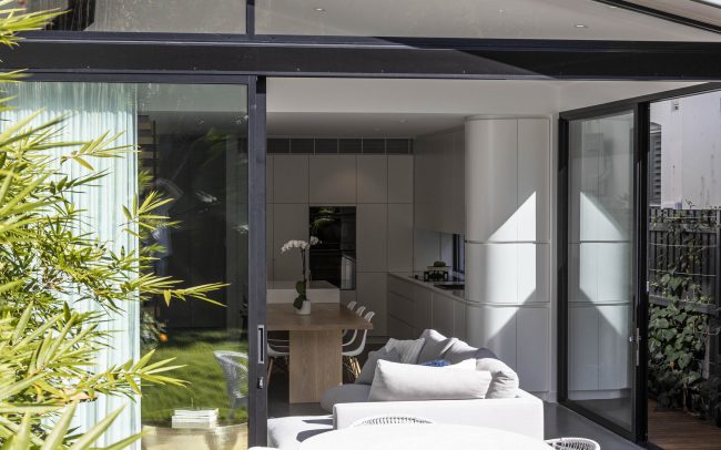 The rear addition
